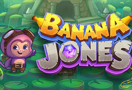 logo of Banana Jones at Golden Euro Casino