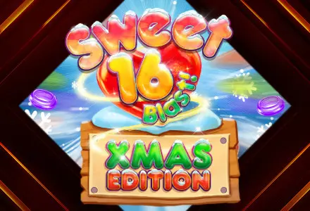 Sweet 16 Blast! Xmas Edition now available at Golden Euro Casino!