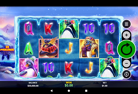 Penguin Palooza Slot machine screenshot