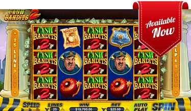 Cash Bandits 2 Slot at Golden Euro